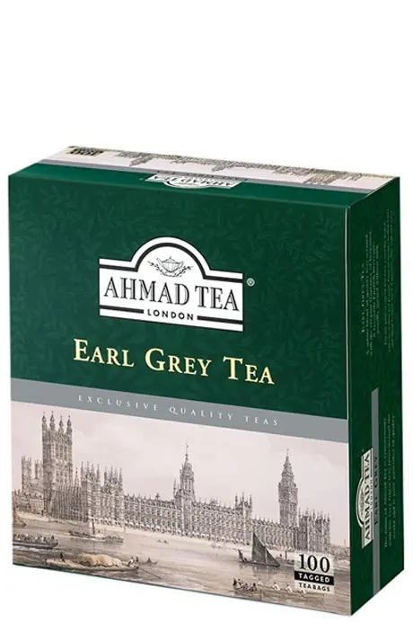 Чай Ahmad Tea - Earl Gray 100 пак.