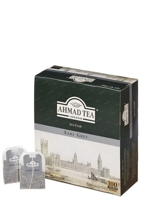 Чай Ahmad Tea - Earl Gray 100 пак.