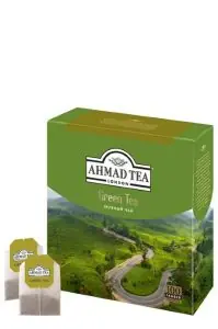 Чай Ahmad Tea - Green Tea 100 пак.
