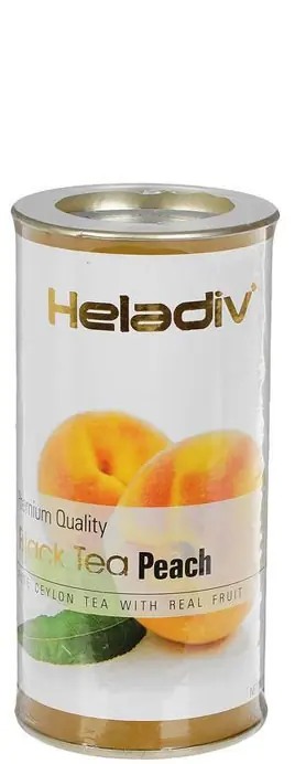 Чай черный Heladiv - Персик 100 г