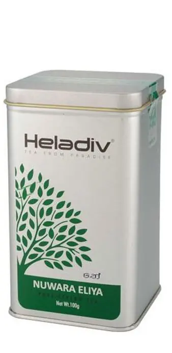 Чай черный Heladiv - Nuwara Eliya 100 г ж/б