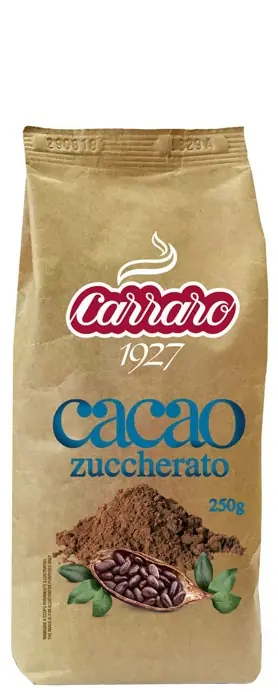 Какао Carraro Cacao Zuccherato 250 г