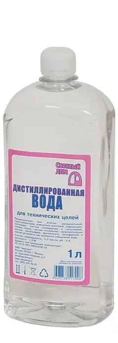 "Светлый дом" дистиллированная вода для технических целей 1л