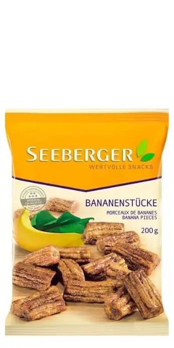 Бананы сушеные Seeberger 200 г