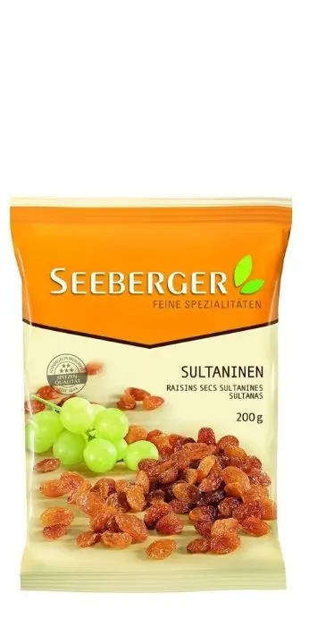 Изюм султанский Seeberger 200 г