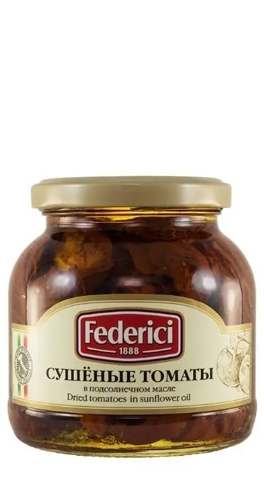 Сушеные томаты в подсолнечном масле Federici 280г