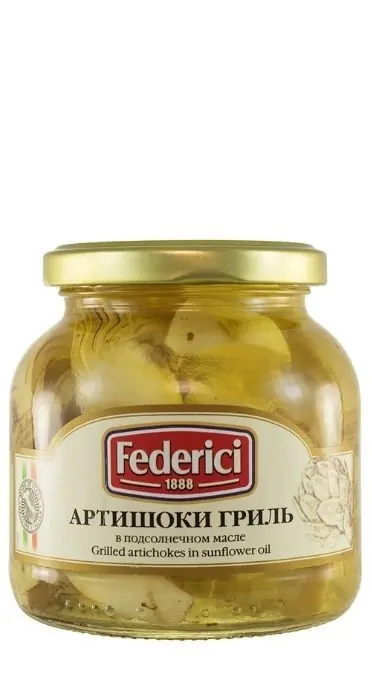 Артишоки гриль в подсолнечном масле Federici 280г