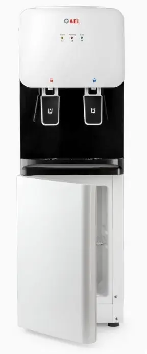 Кулер для воды AEL 85LCc white/black