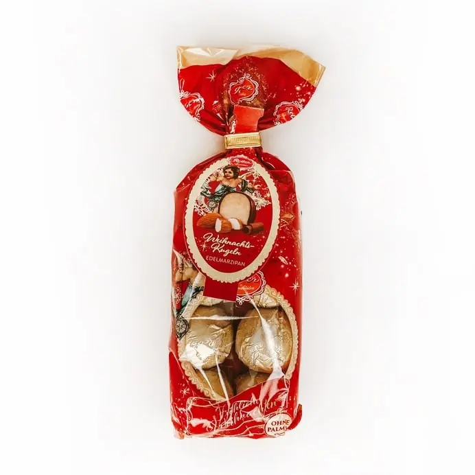 Конфеты шоколадные Reber Mittelmeer Marzipan-Kugeln 160 г