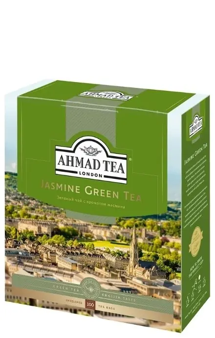 Ahmad Tea – Jasmine Green Tea 100 шт.