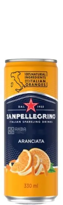 San Pellegrino (Сан Пеллегрино) - Апельсин 0.33л