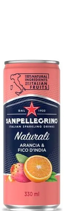 San Pellegrino (Сан Пеллегрино) - Апельсин-опунция 0.33л ж/б