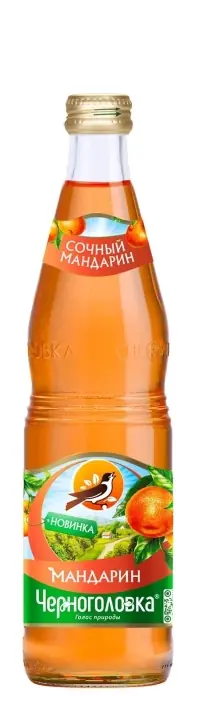 Лимонад Черноголовка - Мандарин 0.5л стекло