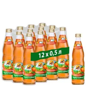 Лимонад Черноголовка - Мандарин 0.5л стекло
