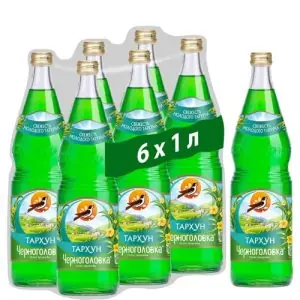 Лимонад Черноголовка - Тархун 1л стекло