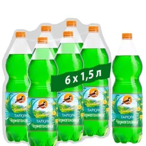 Лимонад Черноголовка - Тархун 1.5л пэт