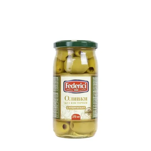 Оливки Federici (Федеричи) Супергигант б/к 345г