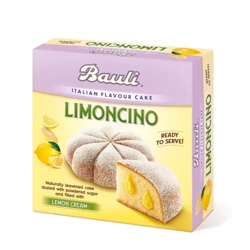 Кекс Bauli “Limoncino” с кремовой лимонной начинкой 400г