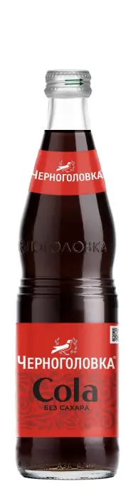 Напиток Черноголовка - Кола без сахара 0.5л стекло