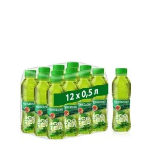 Холодный чай зеленый Черноголовка "Мята-лайм" 0.5л