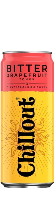 Напиток Chillout Bitter - Grapefruit 0.33л