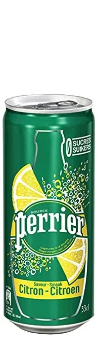 Perrier (Перье) - Лимон 0.33л ж/б