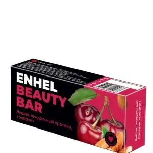 Батончик Enhel beauty bar с вишней и миндалем 35г