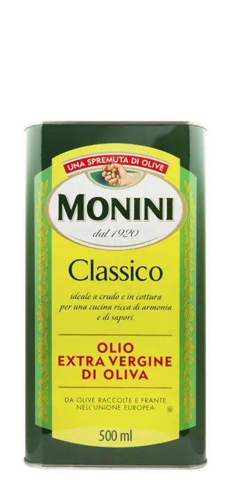 Масло оливковое Monini Экстра Вирджин Классико ж/б 0.5л