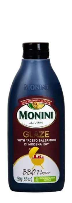 Соус бальзамический Monini со вкусом барбекю 250 мл