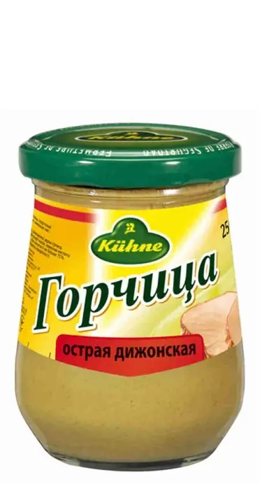 Горчица острая Дижонская Kuhne 250мл