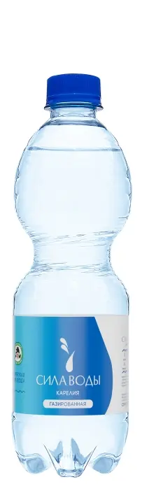 Сила воды Карелия 0.5л газ.