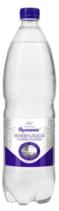 Минеральная вода «Волжанка» 1л газ. пэт