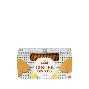 Печенье хрустящее имбирное Nyakers со вкусом лимона 150г