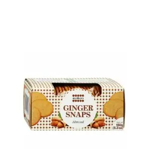 Печенье хрустящее имбирное Nyakers со вкусом миндаля 150г