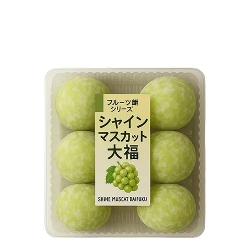 Моти Дайфуку со вкусом винограда мускатного Kubota Seika (Кубота) 160г