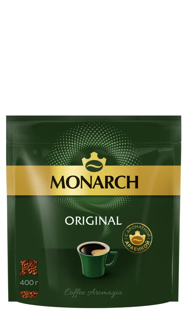 Кофе растворимый JACOBS Monarch 400г