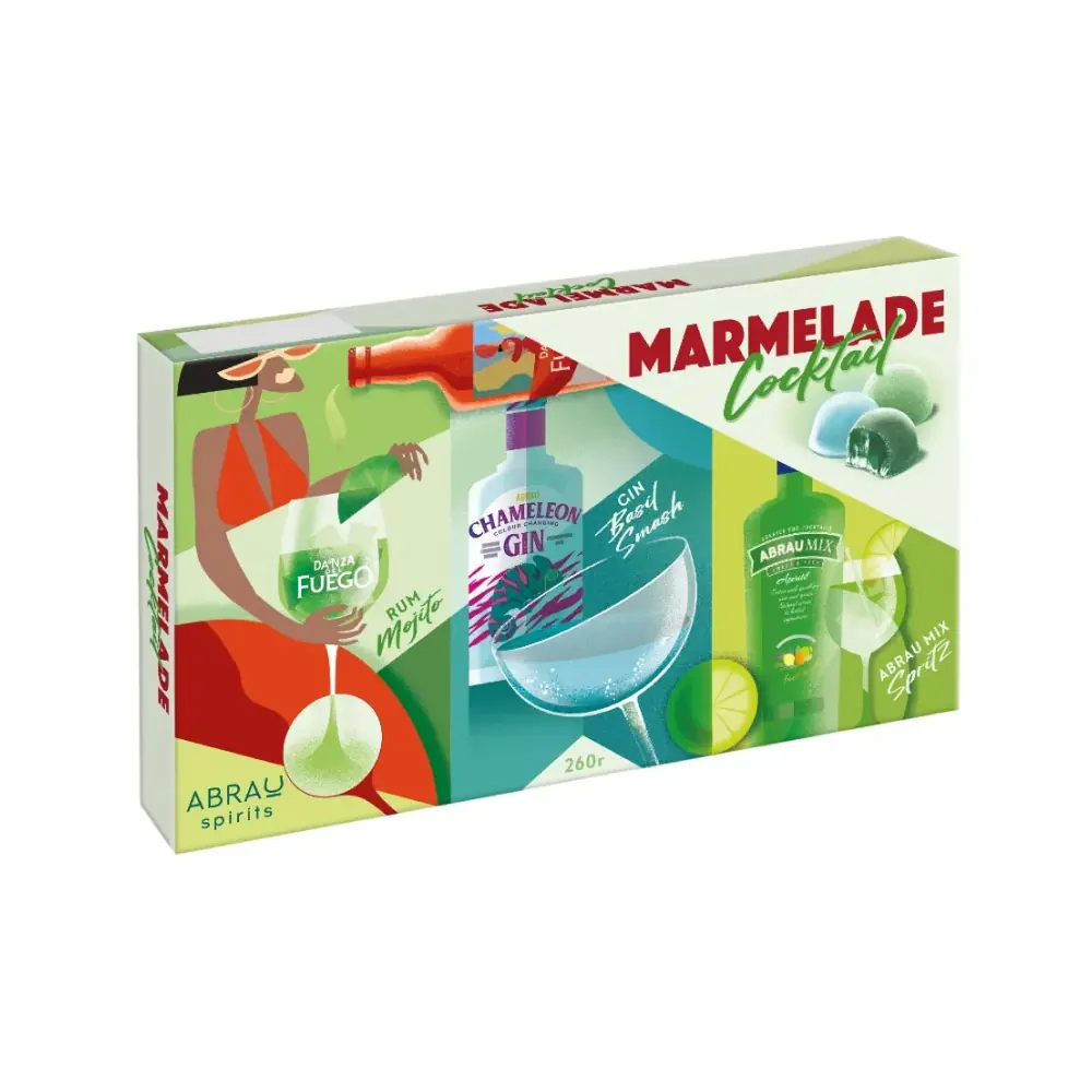 Мармелад Абрау-Дюрсо Abrau Spirits со вкусом коктейлей 260 г