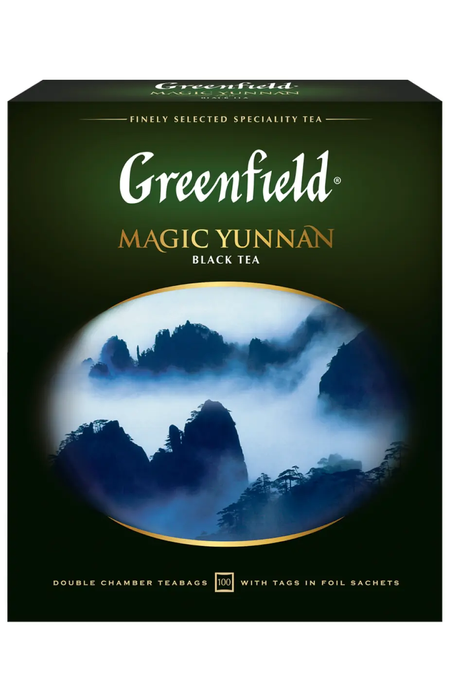 Чай черный Greenfield Magic Yunnan 100 пак.