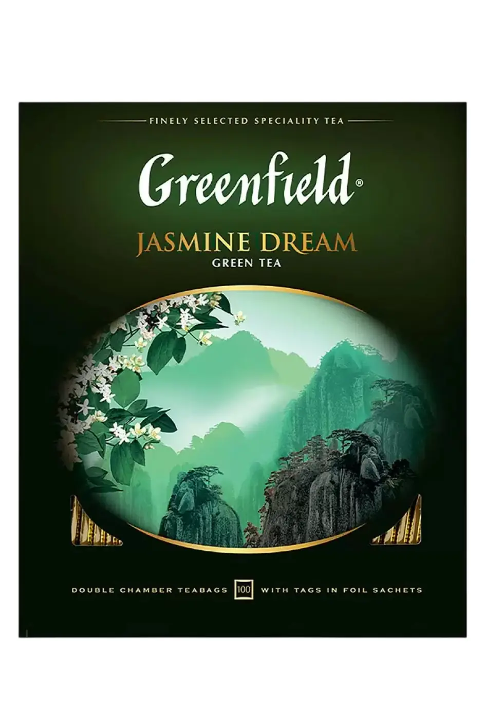 Чай зелёный Greenfield Jasmine Dream 100 пак.